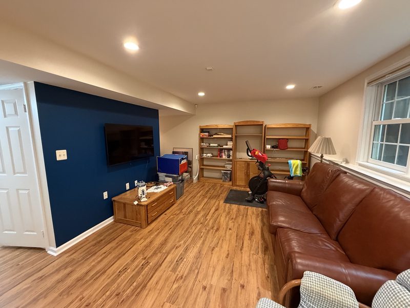Finished flooring installation by Coastal Coatings, project 6