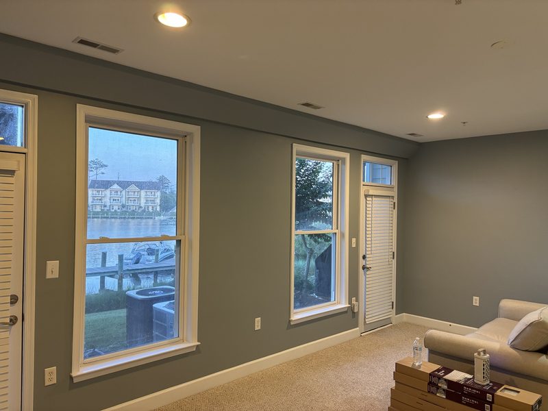 Finished residential interior painting by Coastal Coatings, project 19