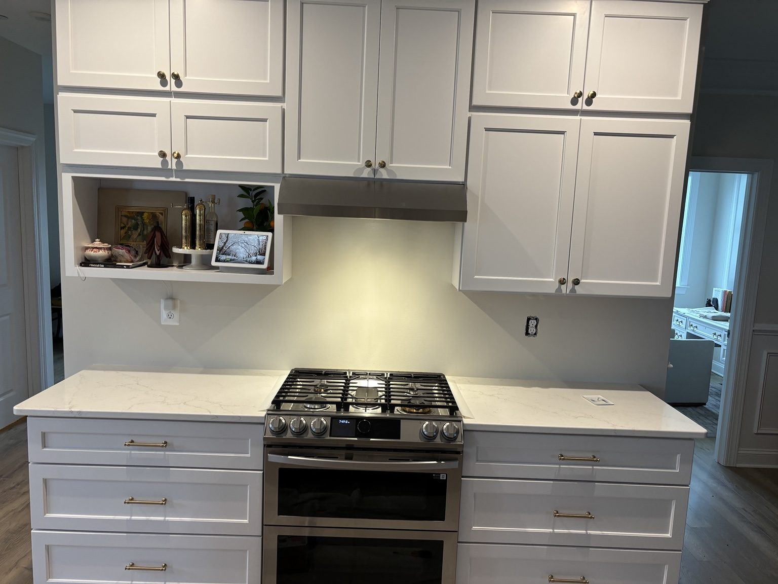 Finished kitchen tile and backsplash work by Coastal Coatings, project 1